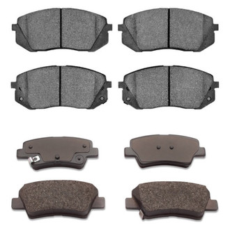 DFC® - 5000 Advanced Ceramic Front and Rear Disc Brake Pad Set