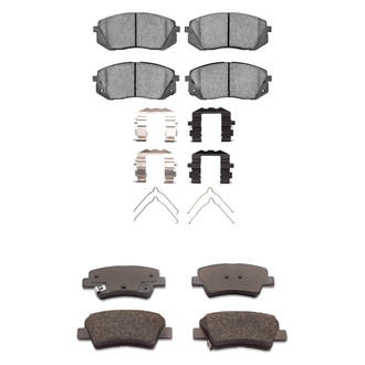 DFC® - 5000 Advanced Ceramic Front and Rear Disc Brake Pad Set
