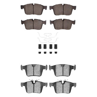 DFC® - 5000 Advanced Ceramic Front and Rear Disc Brake Pad Set