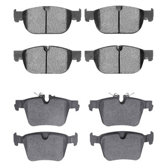 DFC® - 5000 Advanced Low Metallic Front and Rear Disc Brake Pad Set