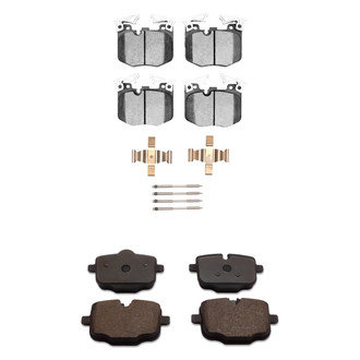DFC® - 5000 Advanced Ceramic Front and Rear Disc Brake Pad Set