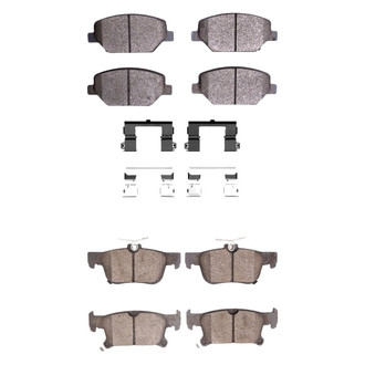 DFC® - 5000 Advanced Ceramic Front and Rear Disc Brake Pad Set