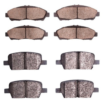 DFC® - 5000 Advanced Ceramic Front and Rear Disc Brake Pad Set