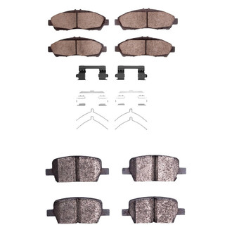 DFC® - 5000 Advanced Ceramic Front and Rear Disc Brake Pad Set