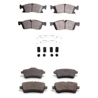 DFC® - 5000 Advanced Ceramic Front and Rear Disc Brake Pad Set