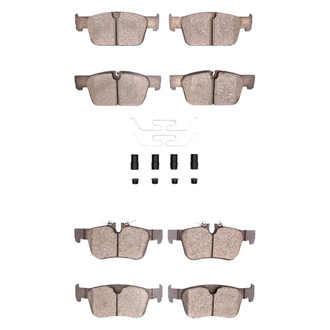 DFC® - 5000 Advanced Ceramic Front and Rear Disc Brake Pad Set