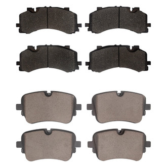 DFC® - 5000 Advanced Low Metallic Front and Rear Disc Brake Pad Set