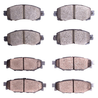 DFC® - 5000 Advanced Ceramic Front and Rear Disc Brake Pad Set