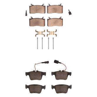 DFC® - 5000 Advanced Ceramic Front and Rear Disc Brake Pad Set