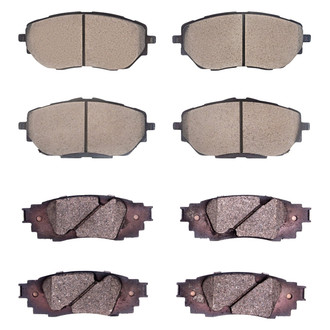DFC® - 5000 Advanced Ceramic Front and Rear Disc Brake Pad Set
