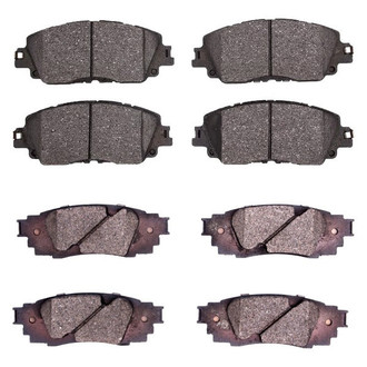 DFC® - 5000 Advanced Ceramic Front and Rear Disc Brake Pad Set