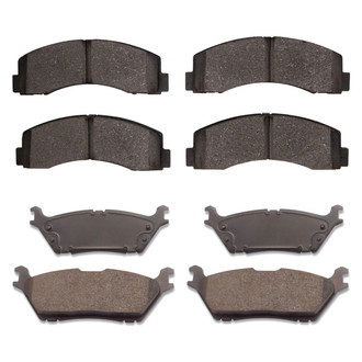 DFC® - 5000 Advanced Ceramic Front and Rear Disc Brake Pad Set