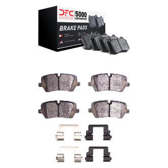 DFC® - 5000 Advanced Ceramic Front and Rear Disc Brake Pad Set