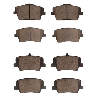 DFC® - 5000 Advanced Ceramic Front and Rear Disc Brake Pad Set