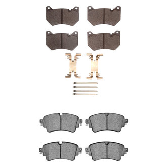 DFC® - 5000 Advanced Ceramic Front and Rear Disc Brake Pad Set