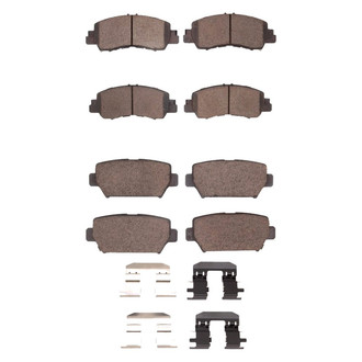 DFC® - 5000 Advanced Ceramic Front and Rear Disc Brake Pad Set