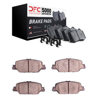 DFC® - 5000 Advanced Ceramic Front and Rear Disc Brake Pad Set