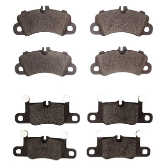 DFC® - 5000 Advanced Low Metallic Front and Rear Disc Brake Pad Set