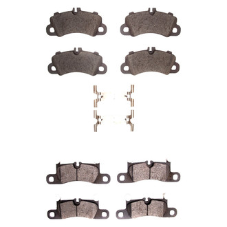 DFC® - 5000 Advanced Low Metallic Front and Rear Disc Brake Pad Set