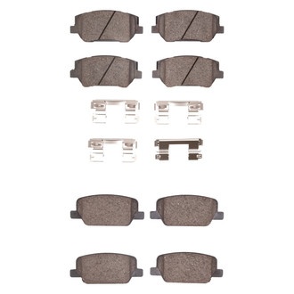 DFC® - 5000 Advanced Ceramic Front and Rear Disc Brake Pad Set