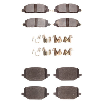 DFC® - 5000 Advanced Ceramic Front and Rear Disc Brake Pad Set