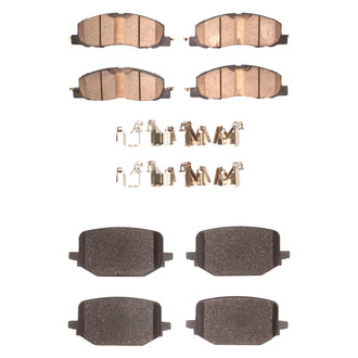 DFC® - 5000 Advanced Ceramic Front and Rear Disc Brake Pad Set