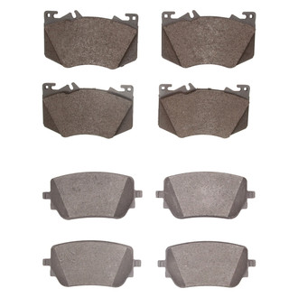 DFC® - 5000 Advanced Low Metallic Front and Rear Disc Brake Pad Set