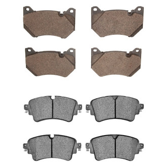 DFC® - 5000 Advanced Low Metallic Front and Rear Disc Brake Pad Set