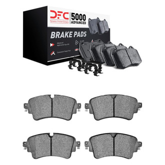 DFC® - 5000 Advanced Low Metallic Front and Rear Disc Brake Pad Set