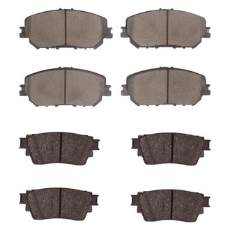 DFC® - 5000 Advanced Ceramic Front and Rear Disc Brake Pad Set