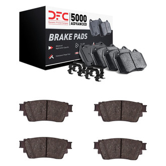DFC® - 5000 Advanced Ceramic Front and Rear Disc Brake Pad Set
