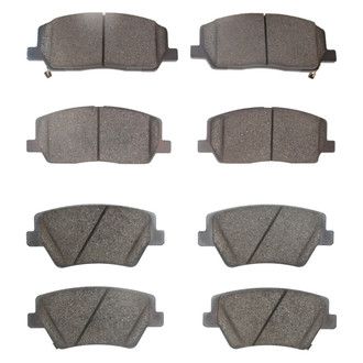 DFC® - 5000 Advanced Ceramic Front and Rear Disc Brake Pad Set