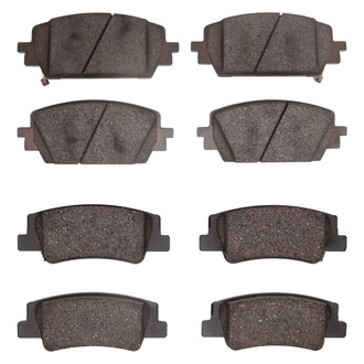 DFC® - 5000 Advanced Ceramic Front and Rear Disc Brake Pad Set