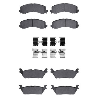 DFC® - 5000 Advanced Ceramic Front and Rear Disc Brake Pad Set