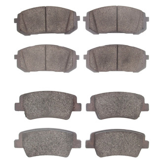 DFC® - 5000 Advanced Ceramic Front and Rear Disc Brake Pad Set