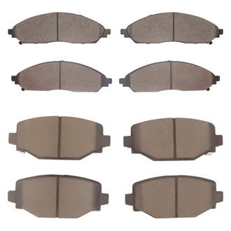 DFC® - 5000 Advanced Ceramic Front and Rear Disc Brake Pad Set