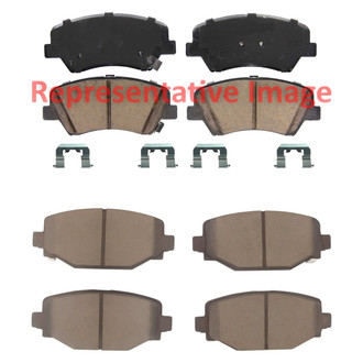 DFC® - 5000 Advanced Ceramic Front and Rear Disc Brake Pad Set