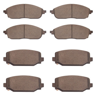 DFC® - 5000 Advanced Ceramic Front and Rear Disc Brake Pad Set