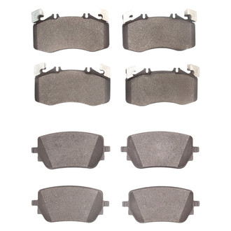 DFC® - 5000 Advanced Low Metallic Front and Rear Disc Brake Pad Set