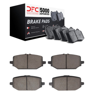 DFC® - 5000 Advanced Ceramic Front and Rear Disc Brake Pad Set