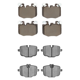 DFC® - 5000 Advanced Low Metallic Front and Rear Disc Brake Pad Set