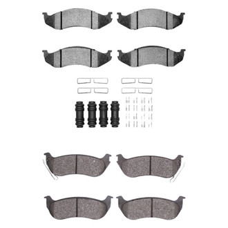 DFC® - 5000 Advanced Ceramic Front and Rear Disc Brake Pad Set