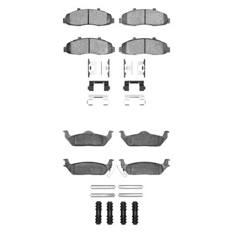 DFC® - 5000 Advanced Ceramic Front and Rear Disc Brake Pad Set