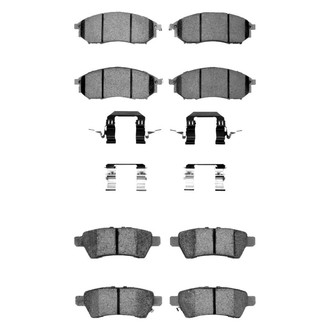 DFC® - 5000 Advanced Ceramic Front and Rear Disc Brake Pad Set