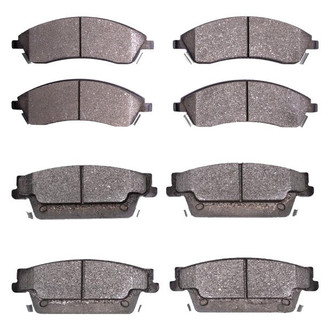 DFC® - 5000 Advanced Ceramic Front and Rear Disc Brake Pad Set