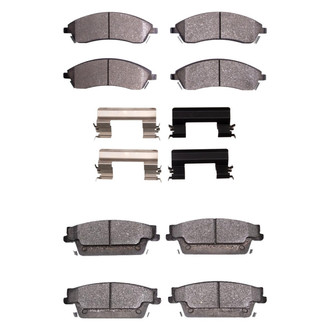 DFC® - 5000 Advanced Ceramic Front and Rear Disc Brake Pad Set