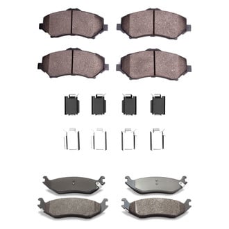 DFC® - 5000 Advanced Semi-Metallic Front and Rear Disc Brake Pad Set