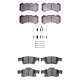 DFC® - 5000 Advanced Ceramic Front and Rear Disc Brake Pad Set