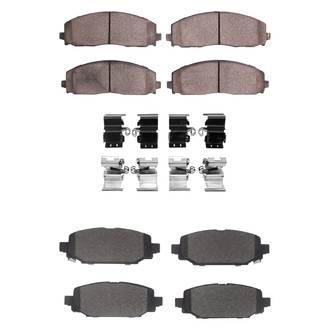DFC® - 5000 Advanced Ceramic Front and Rear Disc Brake Pad Set