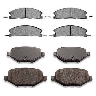 DFC® - 5000 Advanced Ceramic Front and Rear Disc Brake Pad Set